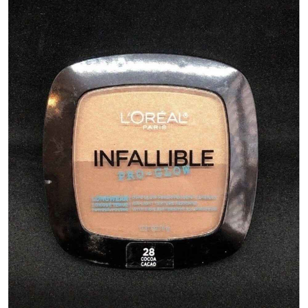 L'Oreal Paris Infallible Pro-Glow Foundation Powder - Shade 28 Cocoa
